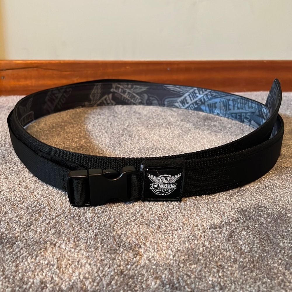 We The People Holsters Raven Slim Line Gun Belt